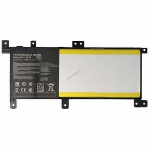 Helyettesítő laptop akku ASUS X556 C21N1509 7, 6V 5000mAh 38, 0Wh 0B200-01750000 Li-Polymer kép