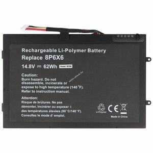 Helyettesítő akku Dell Alienware M11x M14x laptop 14, 8V 4190mAh Li-Polymer kép