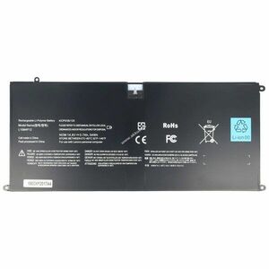 Helyettesítő laptop akku Lenovo IdeaPad U300/U300S Yoga 13 L10M4P12 14, 8V 3700mAh 54, 8Wh Li-Polymer kép