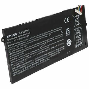 Helyettesítő akku ACER Chromebook 11 C720 C740 11, 4V 3920mAh 44, 7Wh laptop Li-Polymer kép