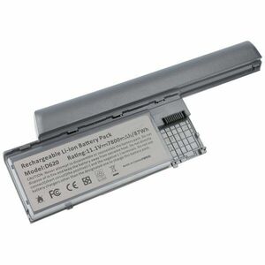 Helyettesítő akku Dell Latitude D620 D630 D631 11, 1V 7200mAh 79, 9Wh laptop Li-ion kép