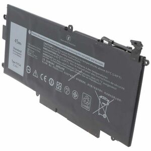 Helyettesítő laptop akku Dell Latitude 5289 11, 4V 3950mAh 45Wh 71TG4 CFX97 X49C1 Li-ion kép