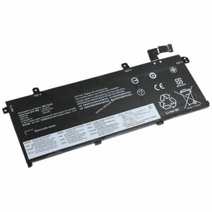 Helyettesítő laptop akku Lenovo ThinkPad T490 11, 52V 4420mAh 51Wh Li-Polymer kép