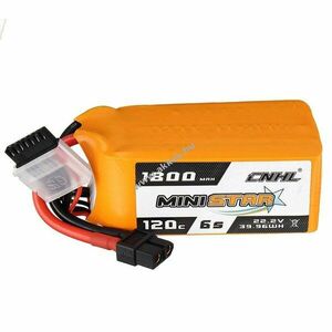 Helyettesítő akku 22.2V 1800mAh 6S 120C XT60 modellépítő drón Li-Polymer kép