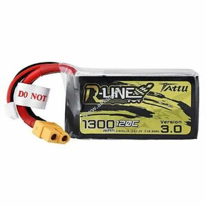 Helyettesítő akku R-Line V3 22.2V 1300mAh 6S 120C XT60 1db/csomag modellépítő Li-Polymer kép
