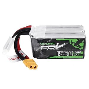 Helyettesítő akku 14, 8V 1550mAh 100C 4S1P XT60 drón Li-Polymer kép