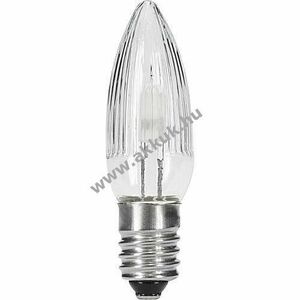 Hellum LED topgyertya fél bordázott E10 8-55V 0, 1-0, 5W 3db/csomag 920055 melegfehér kép