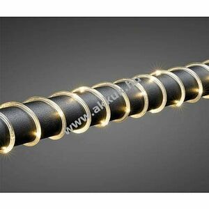 Konstsmide LED mini fénycső 5m 65LED melegfehér időzítő alkonykapcsoló elemes 2xD (góliát) Ø5mm kép