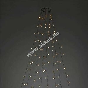 Konstsmide LED fa burkolat beltéri és kültéri 400LED bernsteinszínű 24V 6328-800 kép