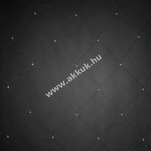 Konstsmide Micro LED fényháló 32LED 1x1m 24V melegfehér 10m tápkábel beltéri és kültéri kép