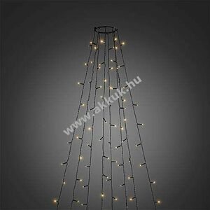 Konstsmide LED fa köntös 240 LED 24V 6520-870 App vezérelt borostyán kültéri/beltéri kép