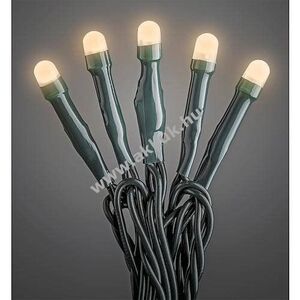 Konstsmide Micro LED beltéri fényfüzér matt 35 LED borostyánsárga 30V 6342-820 kép