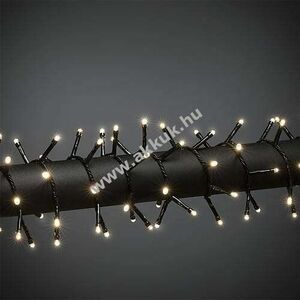 Konstsmide Micro LED fürtös fényfüzér 200 LED melegfehér 3875-100 kép