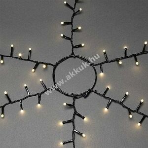 Konstsmide LED karácsonyfa köpeny matt 1080 LED melegfehér 6651-130 időzítő kép