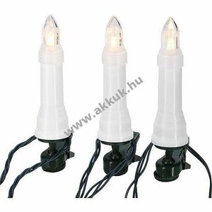 Konstsmide LED kültéri füzér One String 16LED tündöklő fehér 1149-020 kép