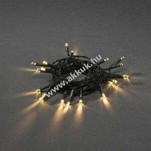 Konstsmide LED fényfüzér 30 LED melegfehér 1469-100 4, 35m timer 3x Mignon ceruza elemek nélkül kép