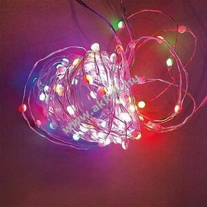 Lotti LED mikro fényfüzér 200 RGB 20m 40847 IP44 kép