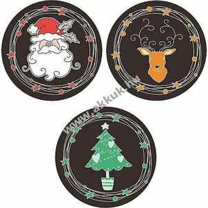 Gobo üveg 3db/csomag 46054 Mikulás/Szarvas/Karácsonyfa LED Professional S3 836135-836145 kép