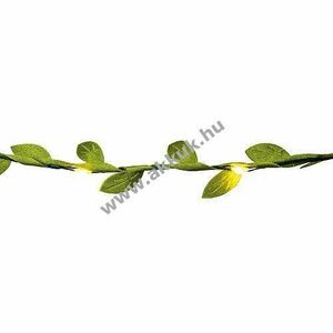 Lotti LED dekor fényfüzér levelekkel 12V 20m 400LED melegfehér IP44 63457 kép