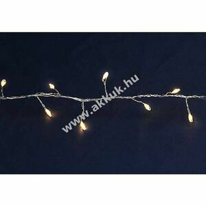 Lotti LED cluster fényfüzér 1000 LED melegfehér 20m 31V IP44 vezérlő 67684 kép