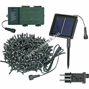 Lotti LED fényfüzér 500 LED melegfehér 25m (össz.29m) vezérlődoboz IP44 73814 kép