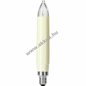 Konstsmide LED izzó E10 9V 0, 2W elefántcsontszínű melegfehér kép
