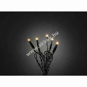 Konstsmide Micro LED fényfüzér 35 LED borostyánsárga 24V 6352-820 beltéri kép