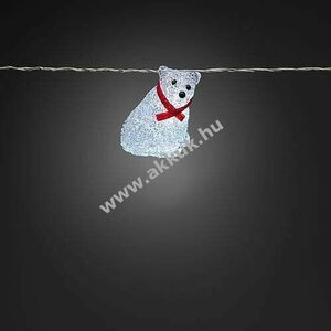 Konstsmide LED dekor fényfüzér maci 1440-203 24V 1, 75m beltéri kép