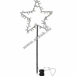 Star Trading LED fénycsillag Spiky Ø39x92cm 60LED melegfehér időzítő 3 Mignon ceruza 857-04 kép