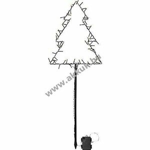 Star Trading LED Spiky fényfa 32x90cm 60 LED melegfehér fekete 857-05 kép