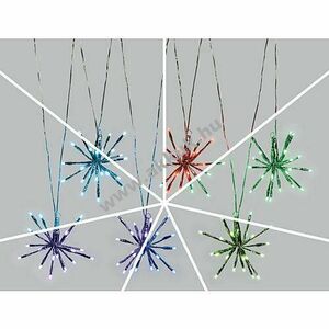 Lotti Twig Balls LED fényfüzér színváltós 5m 138LED 6x Ø20cm 4, 5V IP44 40724 kép