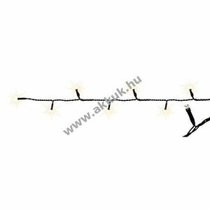 EGB LED mini fényfüzér 120 LED 18m melegfehér IP44 tápegység beltéri és kültéri kép