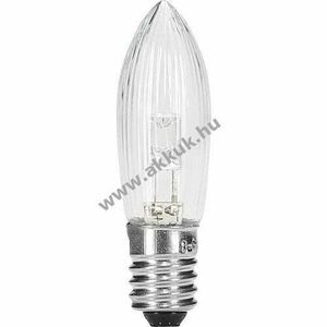 EGB LED topgyertya E10 8-55V 0, 1W melegfehér bordázott beltéri kép