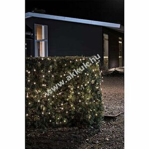 Konstsmide LED fényfüzér 240 LED melegfehér fekete kábel elemes 4xD 23, 9m 3730-100 kép