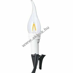 Hellum 15 LED gyertyafüzér E14 6, 3m 250lm melegfehér kép