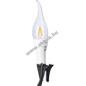 Hellum 16 égős LED szélhatású gyertyafüzér E14 230V melegfehér 250lm kép