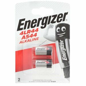 Energizer A544 4LR44 6V 178mAh 2db/csomag fényképezőgép elem alkáli-mangán kép