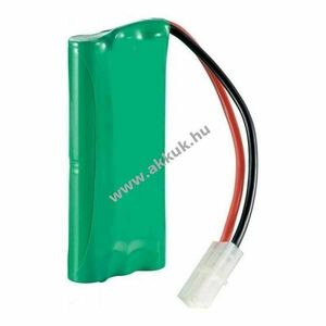 Helyettesítő akku modellépítő Racing-Pack 7, 2V 2000mAh 6xAA Mignon ceruza Tamiya csatlakozó NiMH kép