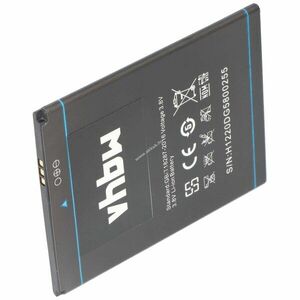 Intensilo akku mobiltelefon Doogee DG-580 KISSME 3, 8V 2500mAh H0920DG5800255 H1220DG5800255 Li-Ion kép