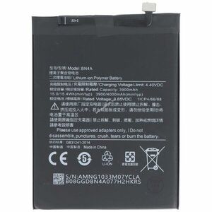 Helyettesítő akku Xiaomi Redmi Note 7 mobiltelefon 3, 85V 3900mAh 15Wh beépített Li-Polymer kép