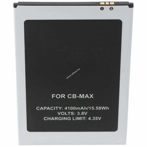 Helyettesítő akku mobiltelefon Cubot Max Cubot Umax 3.8V 4100mAh 1db/csomag Li-Polymer kép