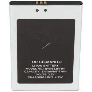 Helyettesítő akku mobiltelefon Cubot Manito 3.8V 2350mAh Li-Ion kép