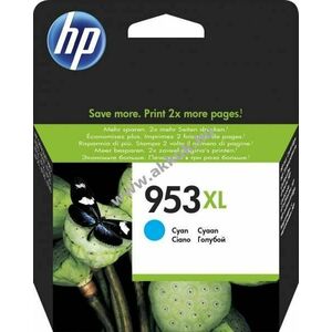 Eredeti HP tintapatron NR.953XL/F6U16AE cián nyomtató kép