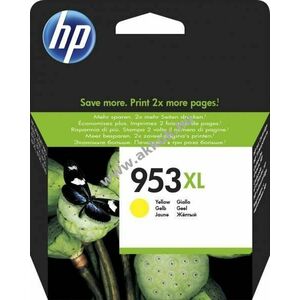 Eredeti HP tintapatron NR.953XL/F6U18AE sárga nyomtató kép