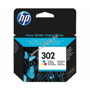 Eredeti HP nyomtató tintapatron NR.302/F6U65AE színes kép
