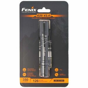 Fenix E20 V2.0 LED zseblámpa 2x AA alkálielemmel kép