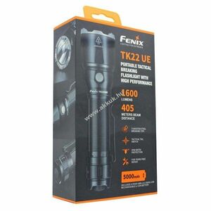Fenix TK22UE zseblámpa akkuval 1600lm ARB-L21-5000U 5000mAh USB-C Li-Ion kép