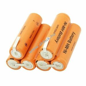 Helyettesítő akku AEG FM72 AG406 900055106 6xAA Mignon ceruza 7, 2V 1500mAh 1db/csomag NiMH kép