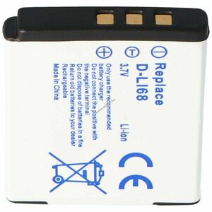 Helyettesítő akku Kodak Klic-7004 V1253 V1233 3, 7V 700mAh fényképezőgép Li-Ion kép