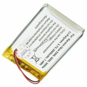Helyettesítő akku Garmin iQue 3600a 3, 7V 1000mAh GPS és navigáció 1A2W423C2 A2X128A2 Li-ion kép